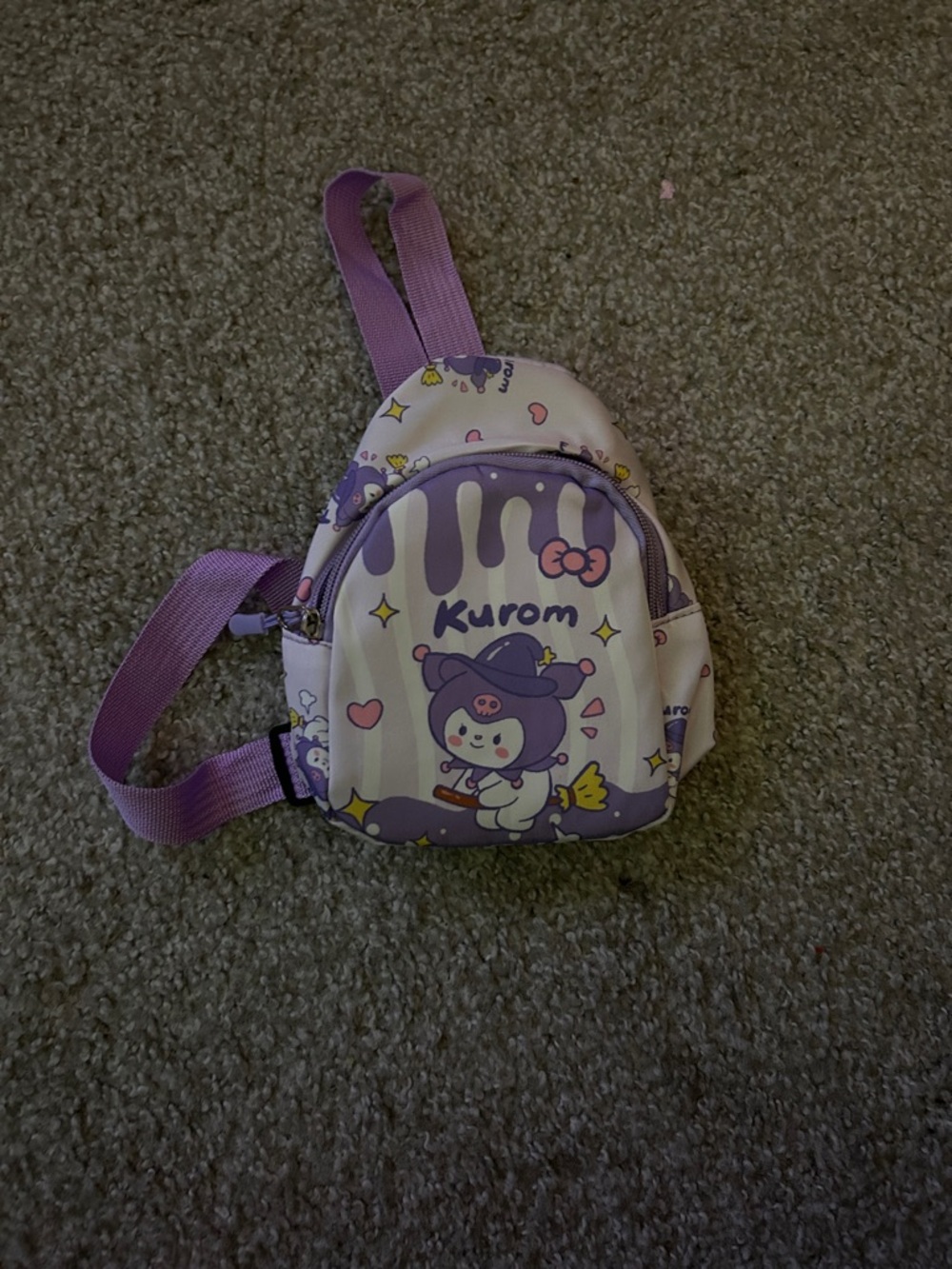 Sanrio Kuromi Purple Mini Sling Bag
